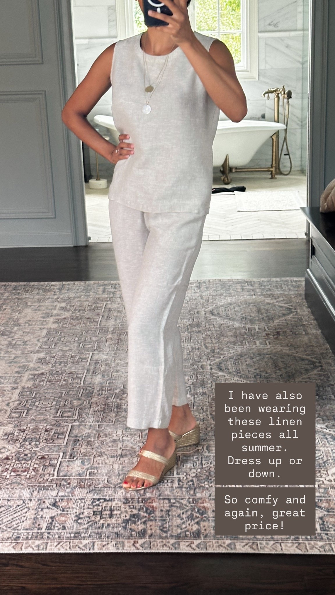 Can't beat the price of these pants and tanks. Mix and match! 

#LTKPetite #LTKFindsUnder50 #LTKSeasonal