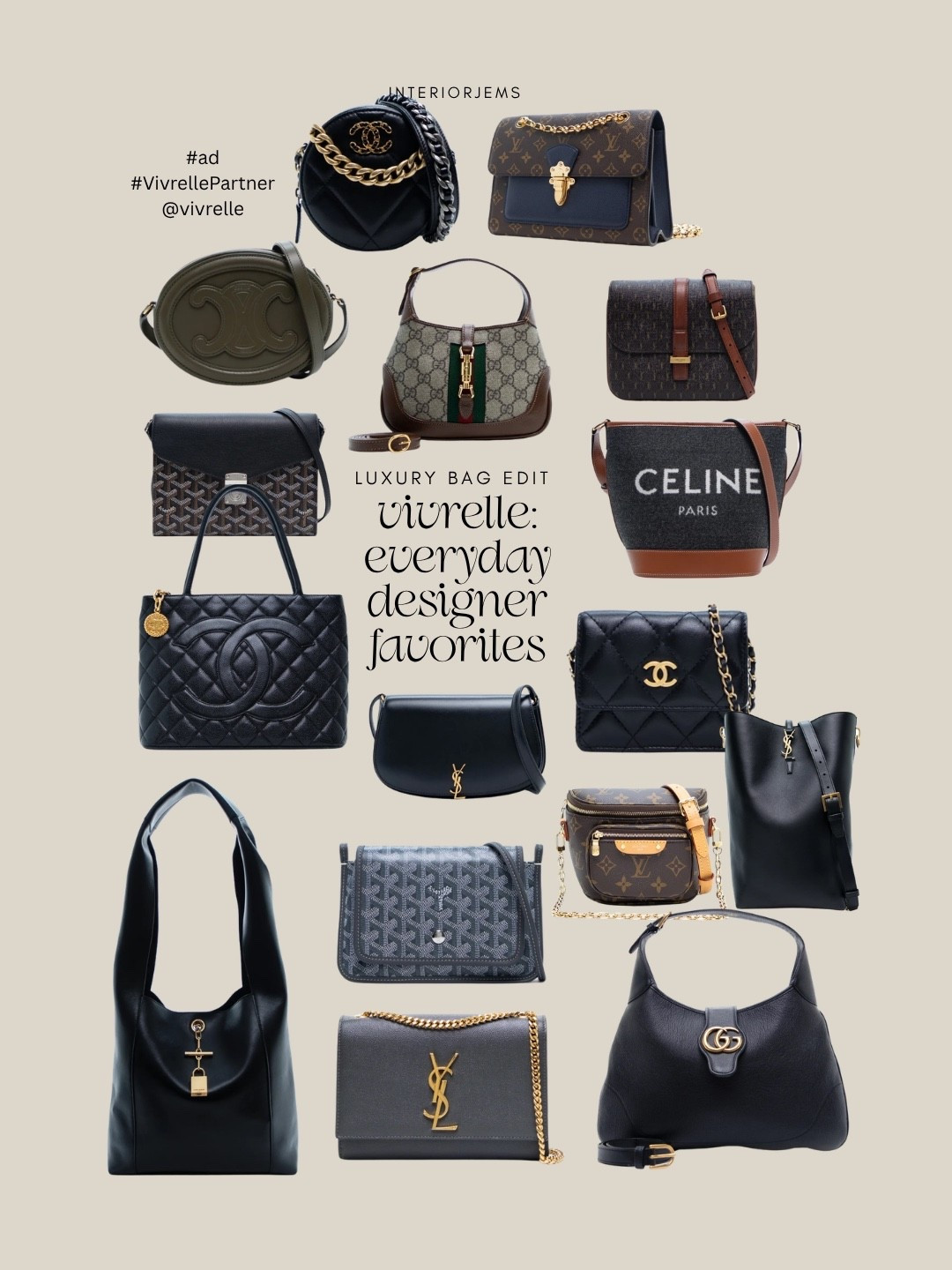 Your first month is on me with code LIZTALLMAN

This is my alternative to buying a new bag every spring with @vivrelle

These are just some of the bags you can borrow. They have so many designer brands, different styles, and even more than just handbags.

It’s the easiest way I’ve found to make my outfits feel different without constantly buying more.
#ad @Vivrelle 

#LTKSaleAlert #LTKWorkwear