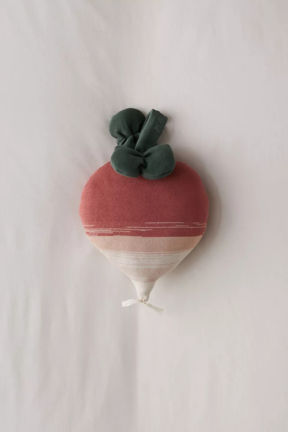 Lorena Canals Knitted Radish Throw Pillow | Urban Outfitters (US and RoW)