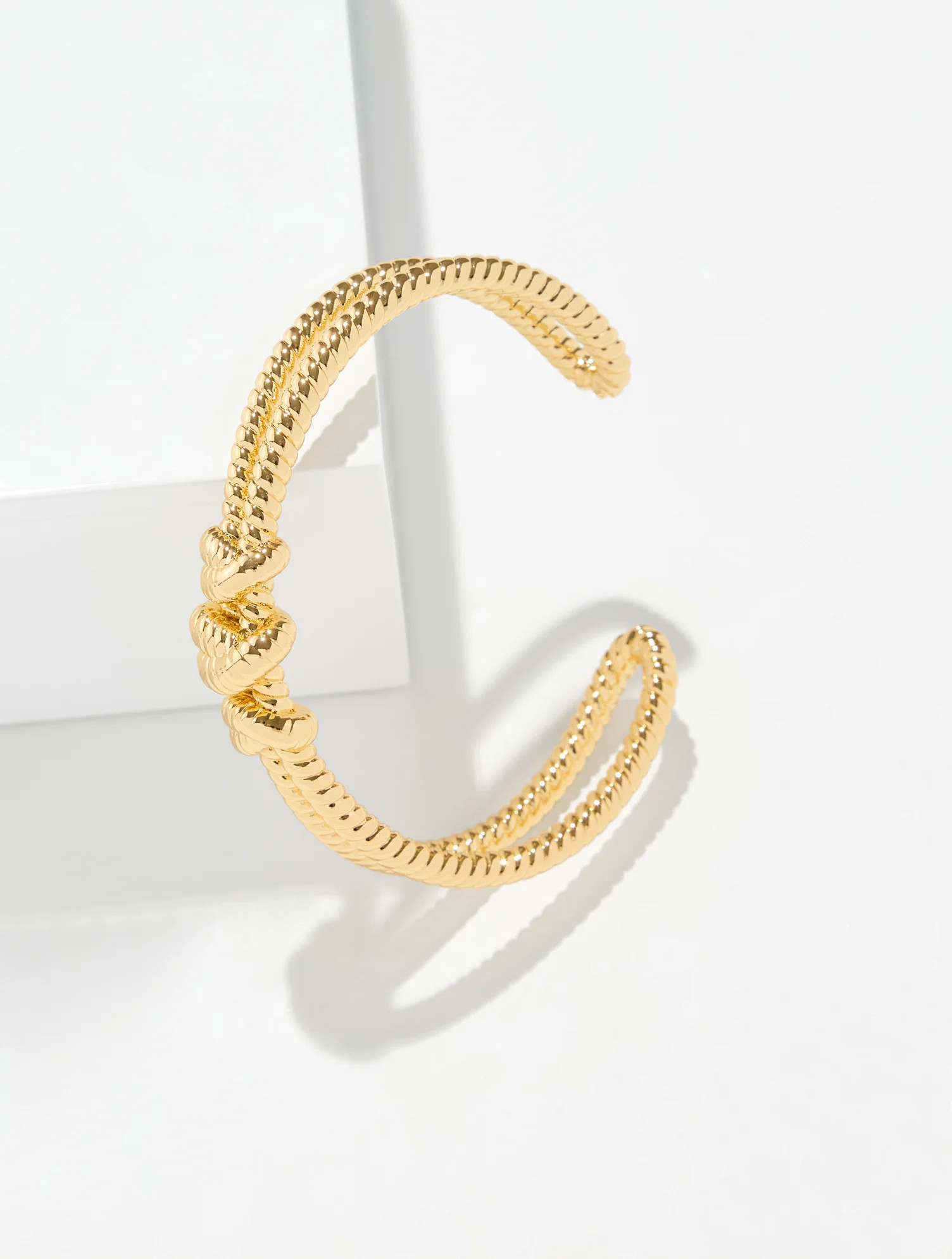Nautical Knots Cuff Bracelet - Gold - 001 Talbots | Talbots