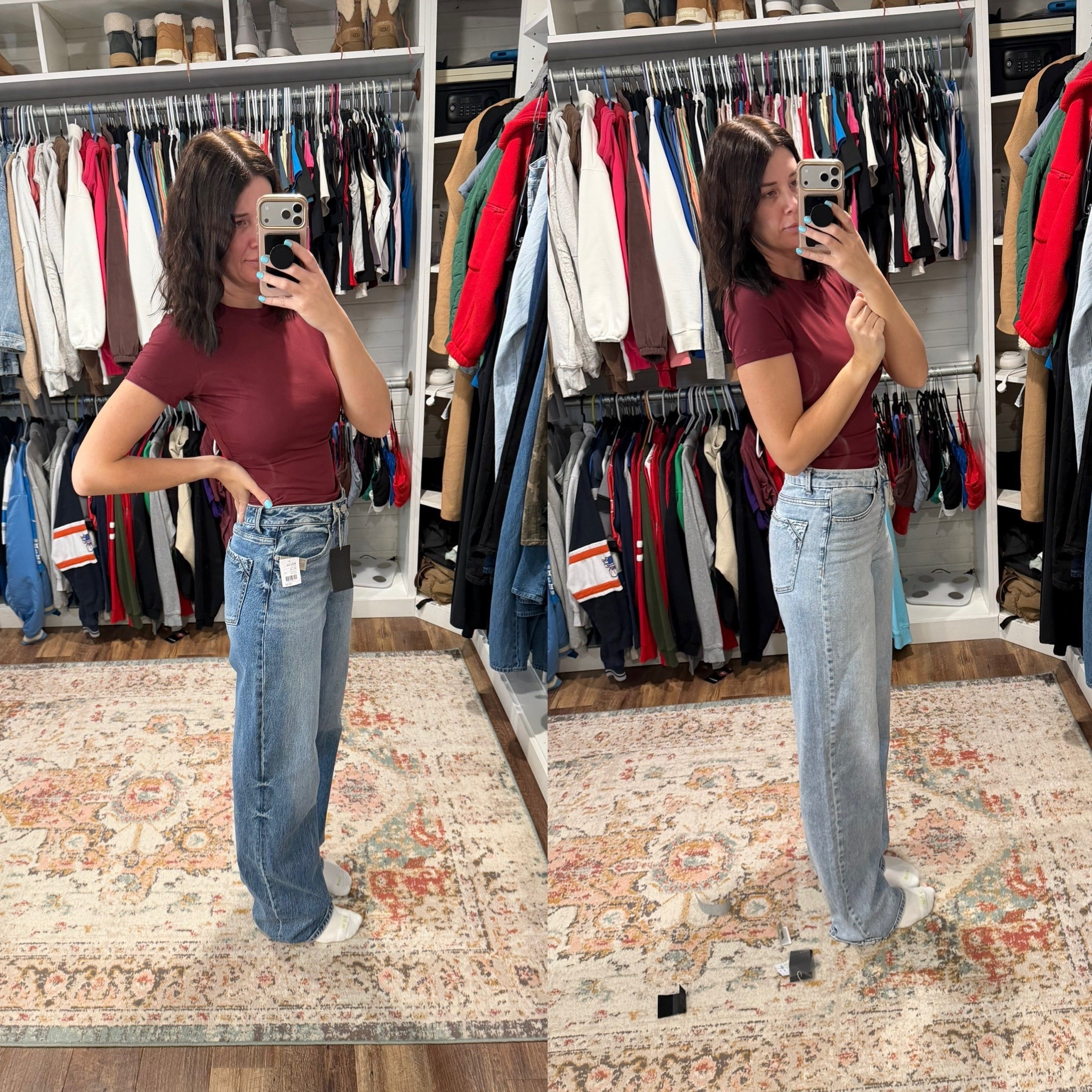 Wearing a size 29. Inseam 36 