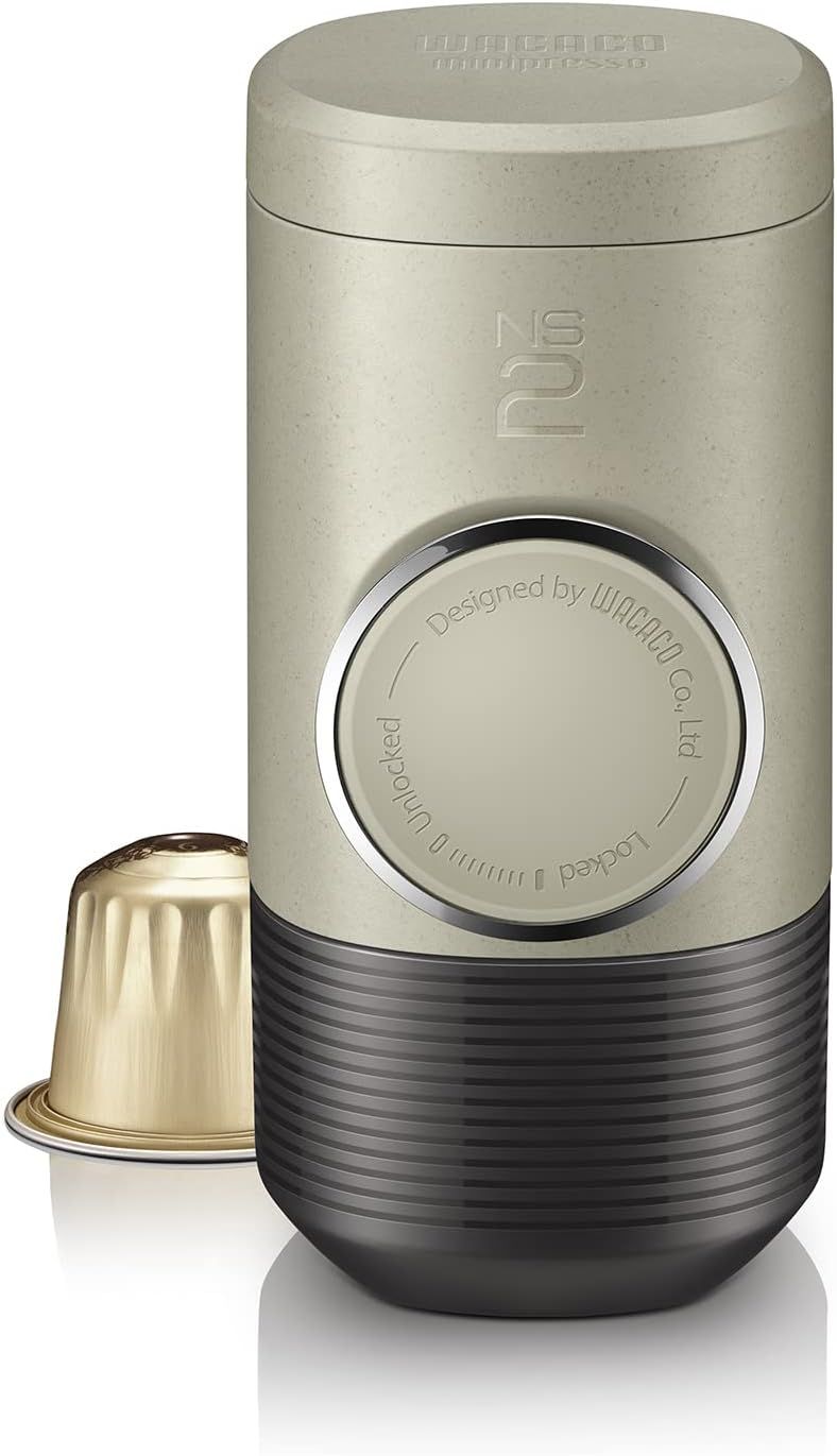 WACACO Minipresso NS2, Portable Espresso Maker Compatible with Nespresso Original Capsules and Co... | Amazon (UK)