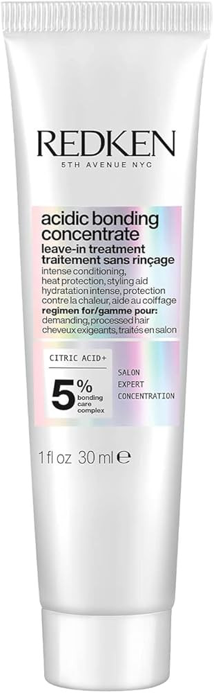 Redken Acidic Bonding Concentrate Leave In Conditioner - For Weak & Damaged Hair, Bond Building &... | Amazon (US)