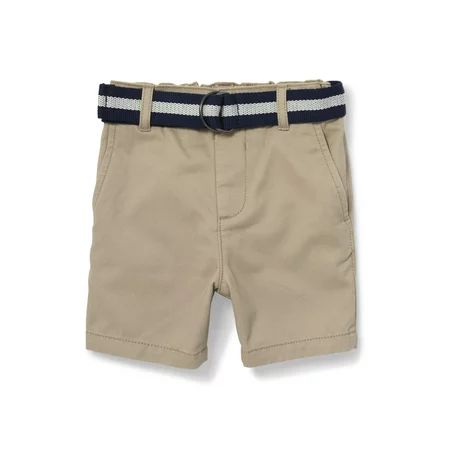 The Children's Place Belted Flat Front Chino Short (Baby Boys & Toddler Boys) | Walmart (US)