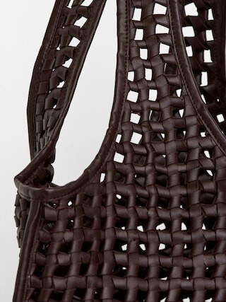 Slouchy Leather Tote – Dark Brown – Women – ARKET GB | Arket UK