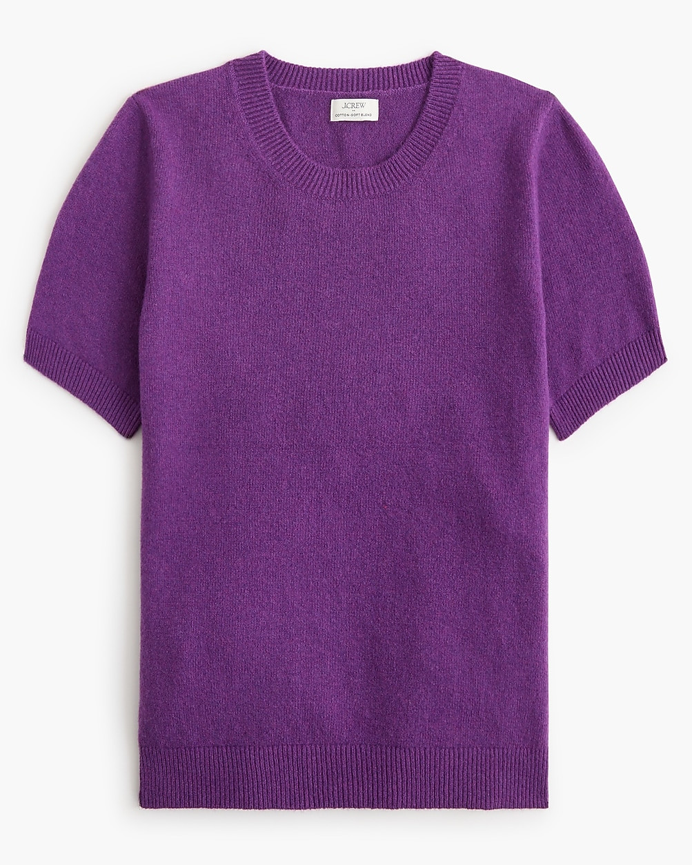 Short-sleeve sweater in cotton-soft blend | J.Crew Factory