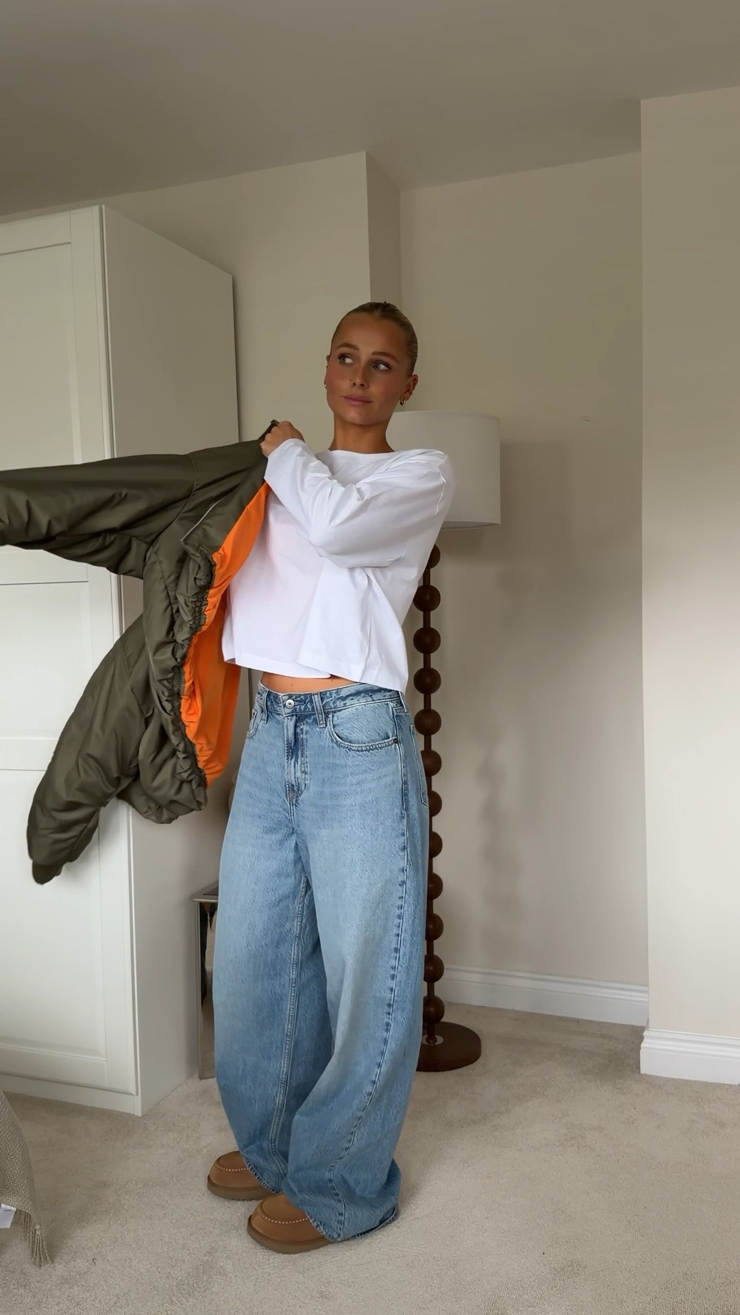 a simple & casual autumn outfit🫶🏼🍂 #jeans #autumn