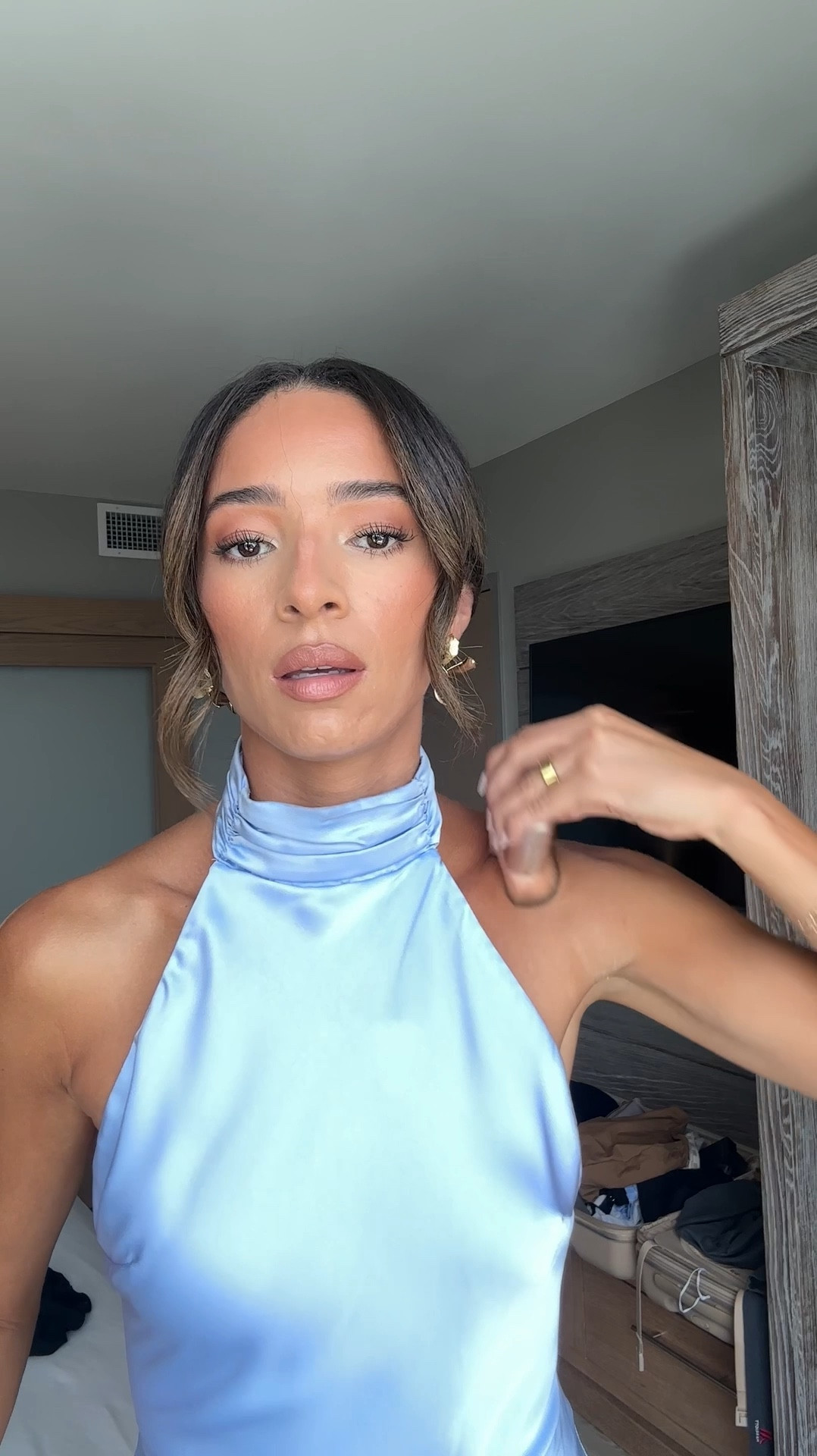 Late summer wedding guest dress! Code NENA to save on body glow (shade: unbothered bronze) and brush. Wearing size Small in blue maxi dress, shoes fit TTS






Early fall wedding guest dress
Cocktail dress
Black tie optional dress 
Fall wedding guest dresss

#LTKStyleTip #LTKWedding