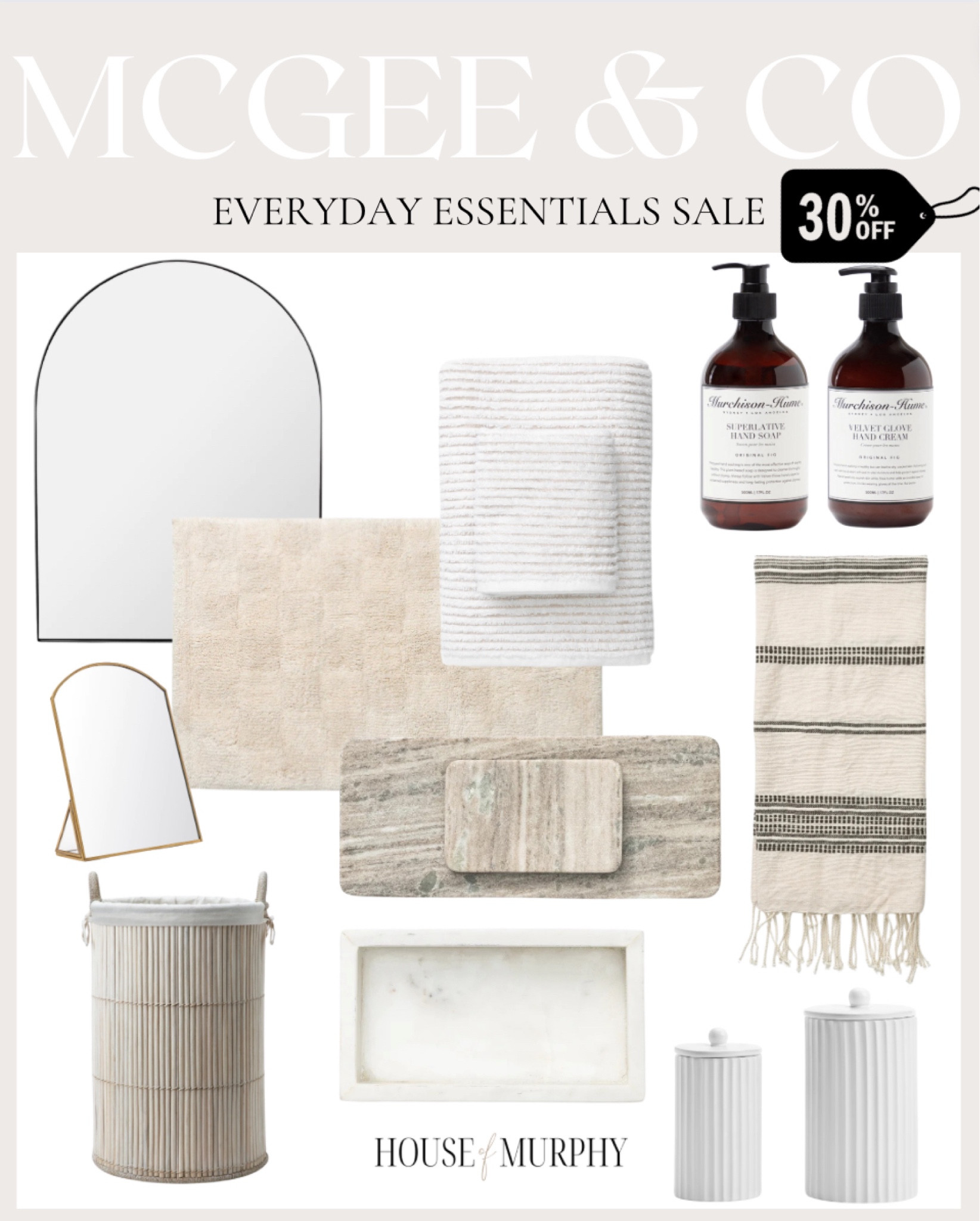McGee & Co essentials sale is live!  Save 30% off on all these gorgeous items!

#LTKsalealert #LTKhome #LTKfindsunder100