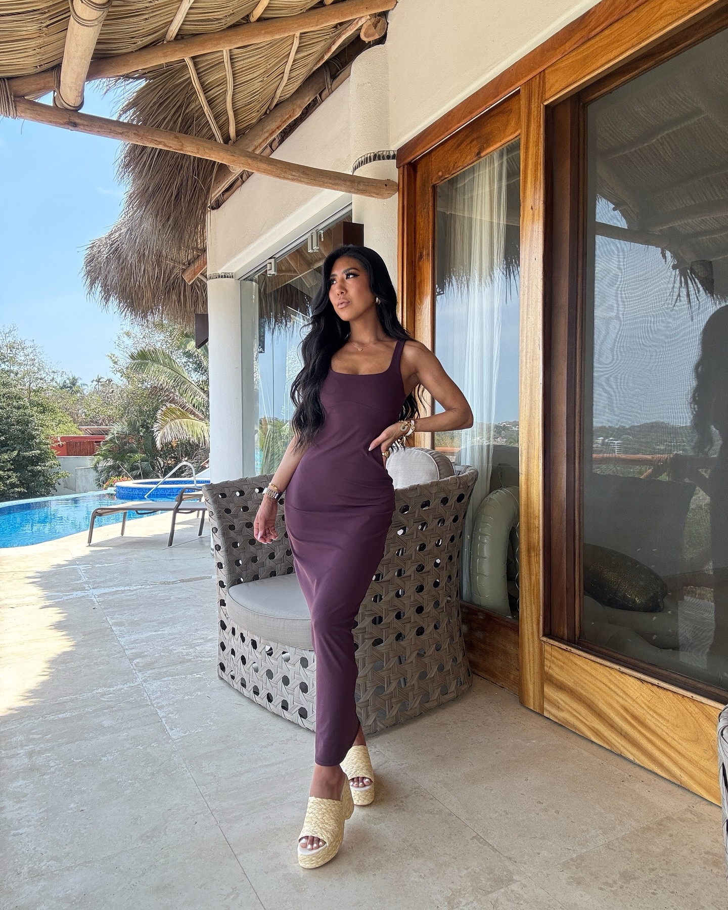 The perfect, buttery-soft dress to lounge in anywhere☀️💜 

@fabletics #fableticspartner #fabletics #moveinfabletics