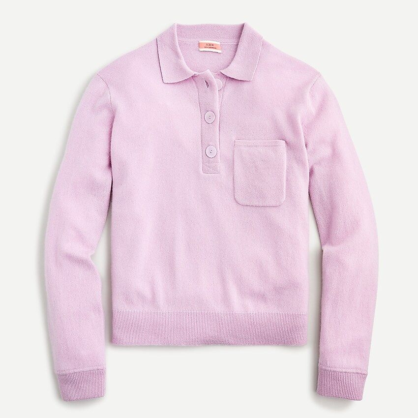 Collared cashmere sweater | J.Crew US