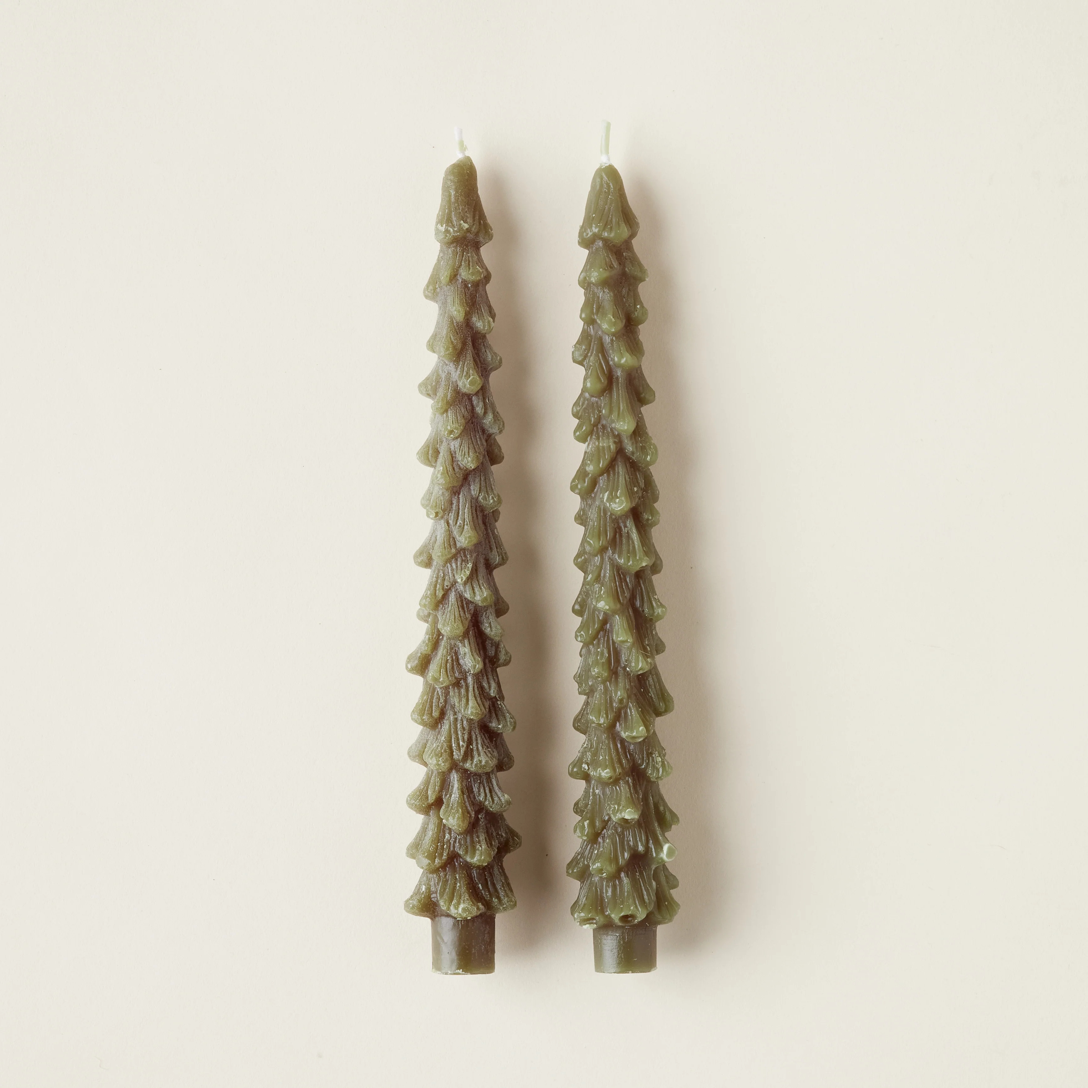 Evergreen Taper Candles | Kate Marker Home