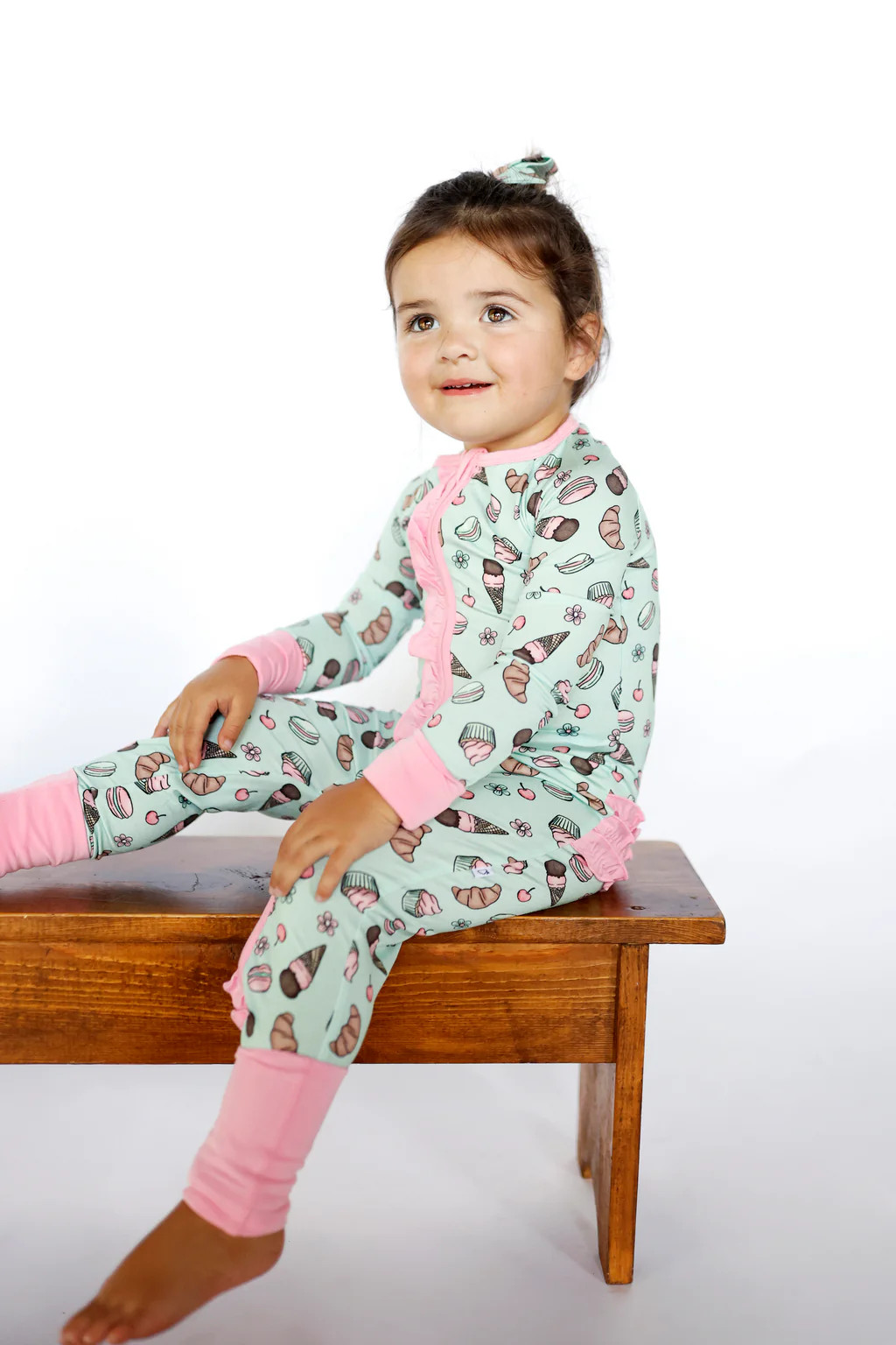 EXCLUSIVE BERRY CUTE BAKERY DREAM RUFFLE ROMPER | Dream Big Little Co.