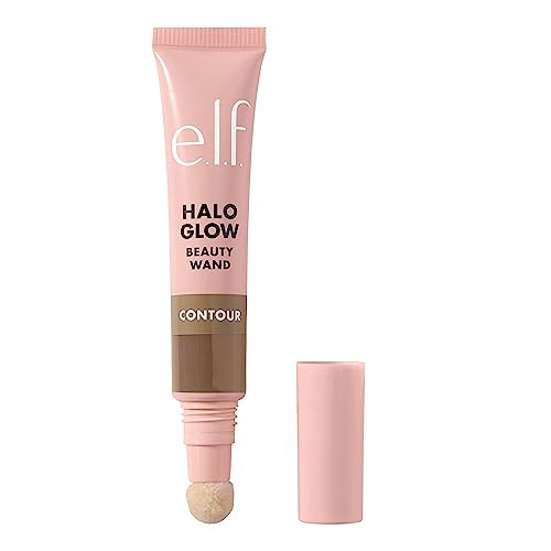 e.l.f. Halo Glow Contour Beauty Wand, Liquid Contour Wand For A Naturally Sculpted Look, Buildable Formula, Vegan & Cruelty-free, Fair/Light | Amazon (US)