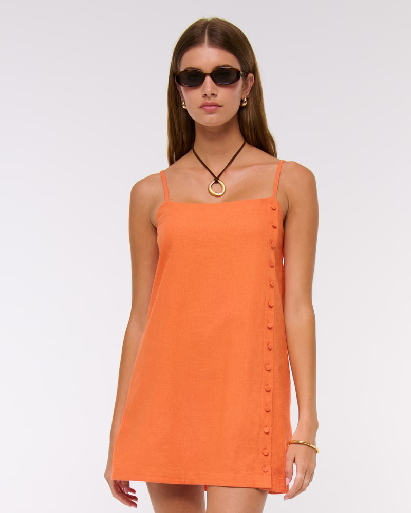 YPB sculptLUX Bandeau Mini Dress | Abercrombie & Fitch (US)