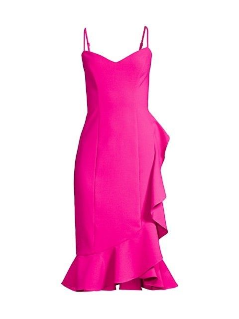 Midi Laverna Dress- Pink Dresses | Saks Fifth Avenue