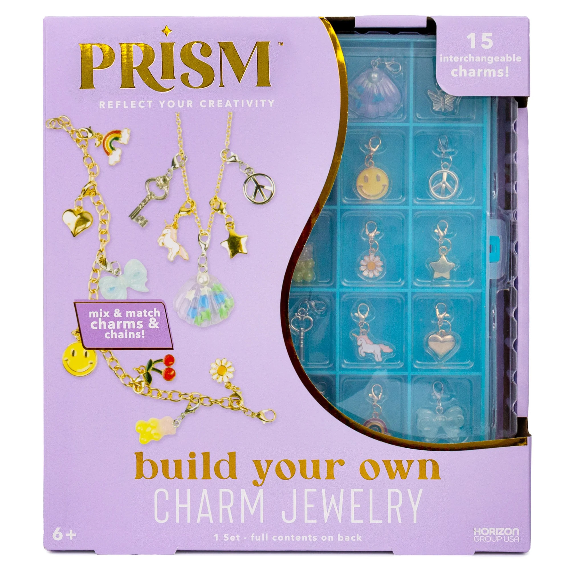 Prism Build Your Own Multicolor Charm Jewelry, Boys and Girls, Child, Ages 6+ | Walmart (US)