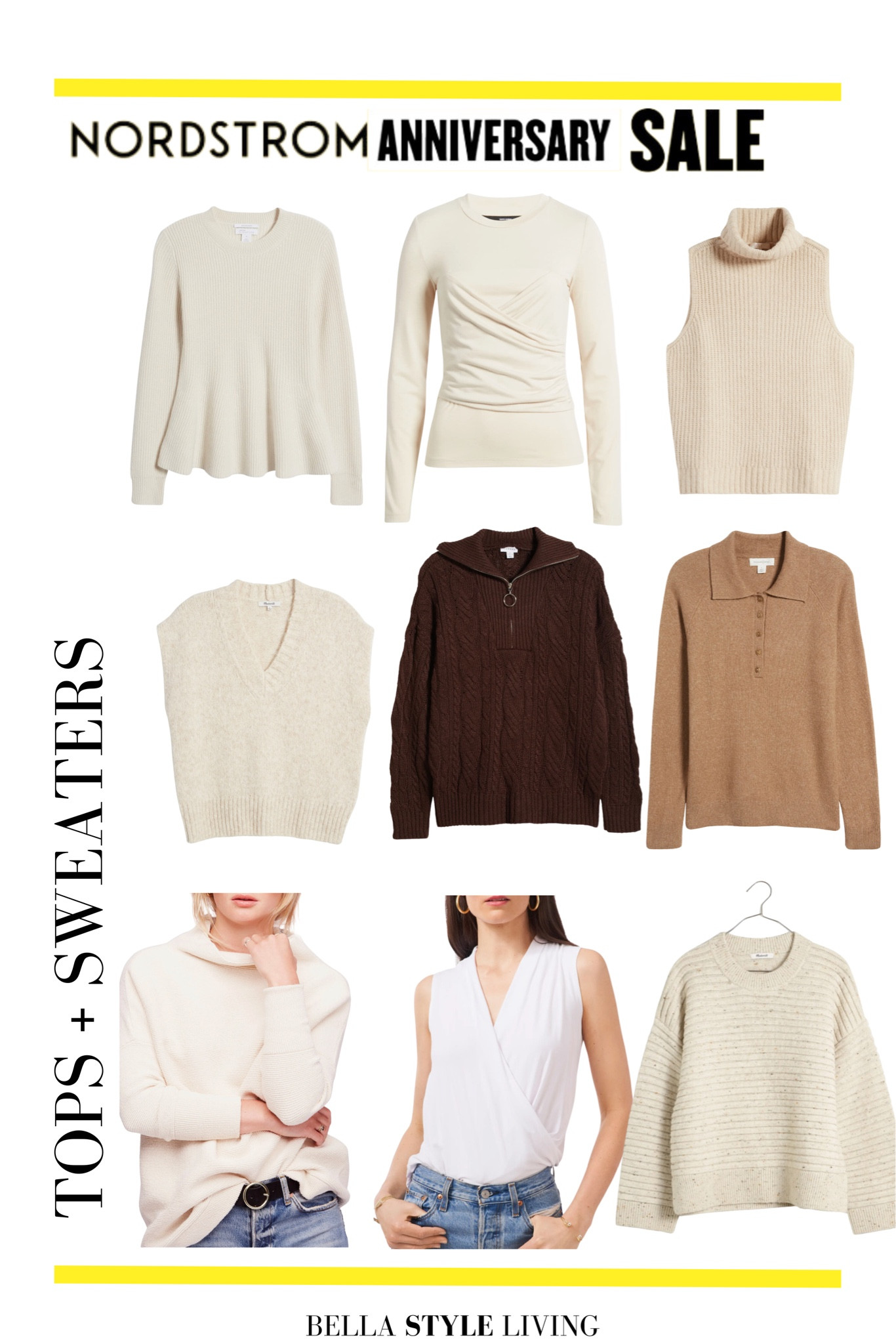 Women's High/Low V-Neck Sweater curated on LTK