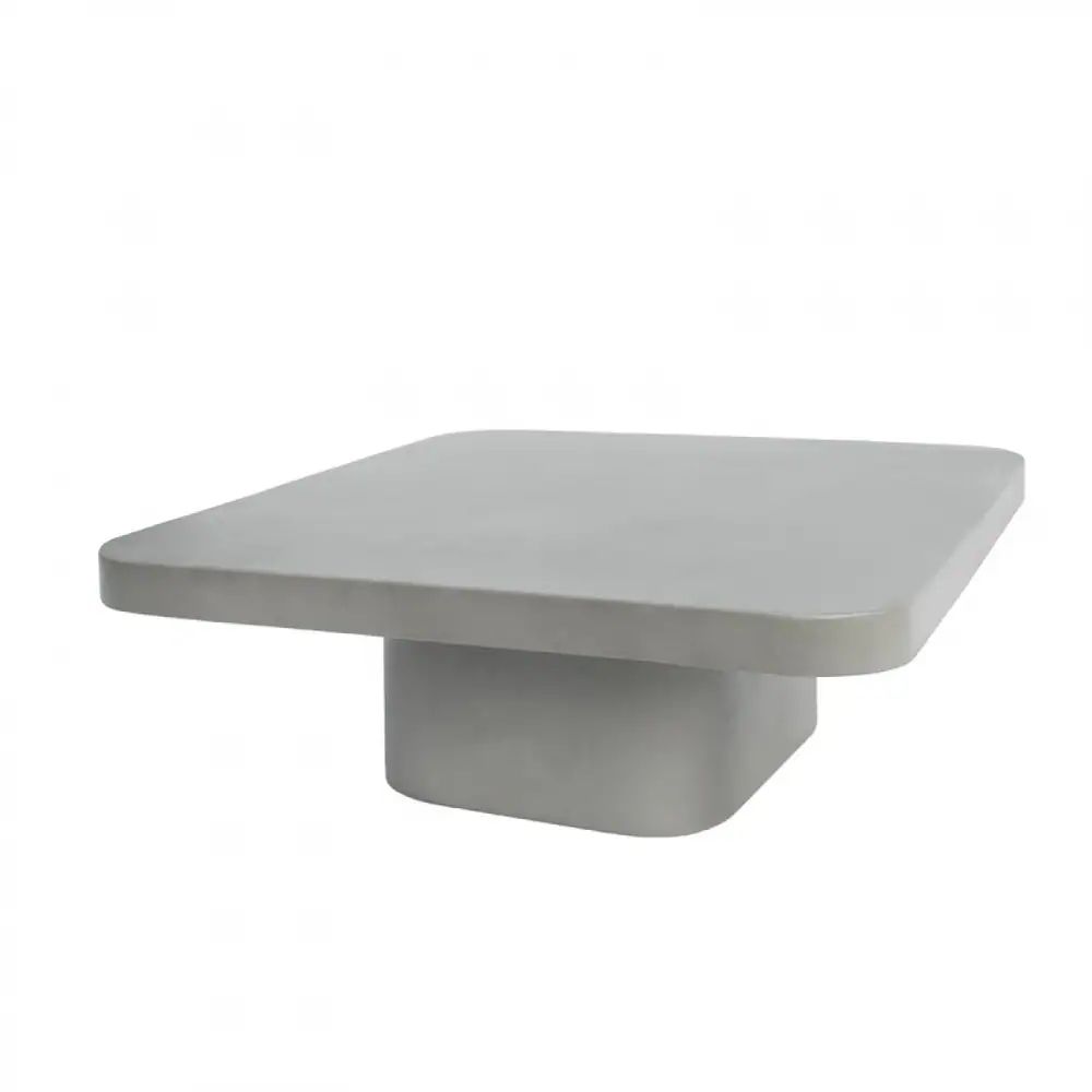 Modrest Flores Modern Grey Concrete Coffee Table | Bed Bath & Beyond