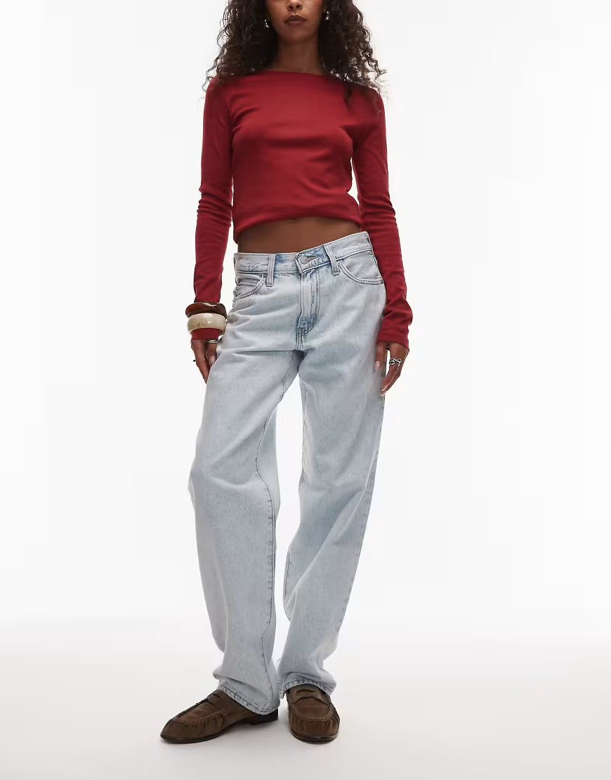 Levi's '94 baggy jeans in light wash-Blue | ASOS (Global)