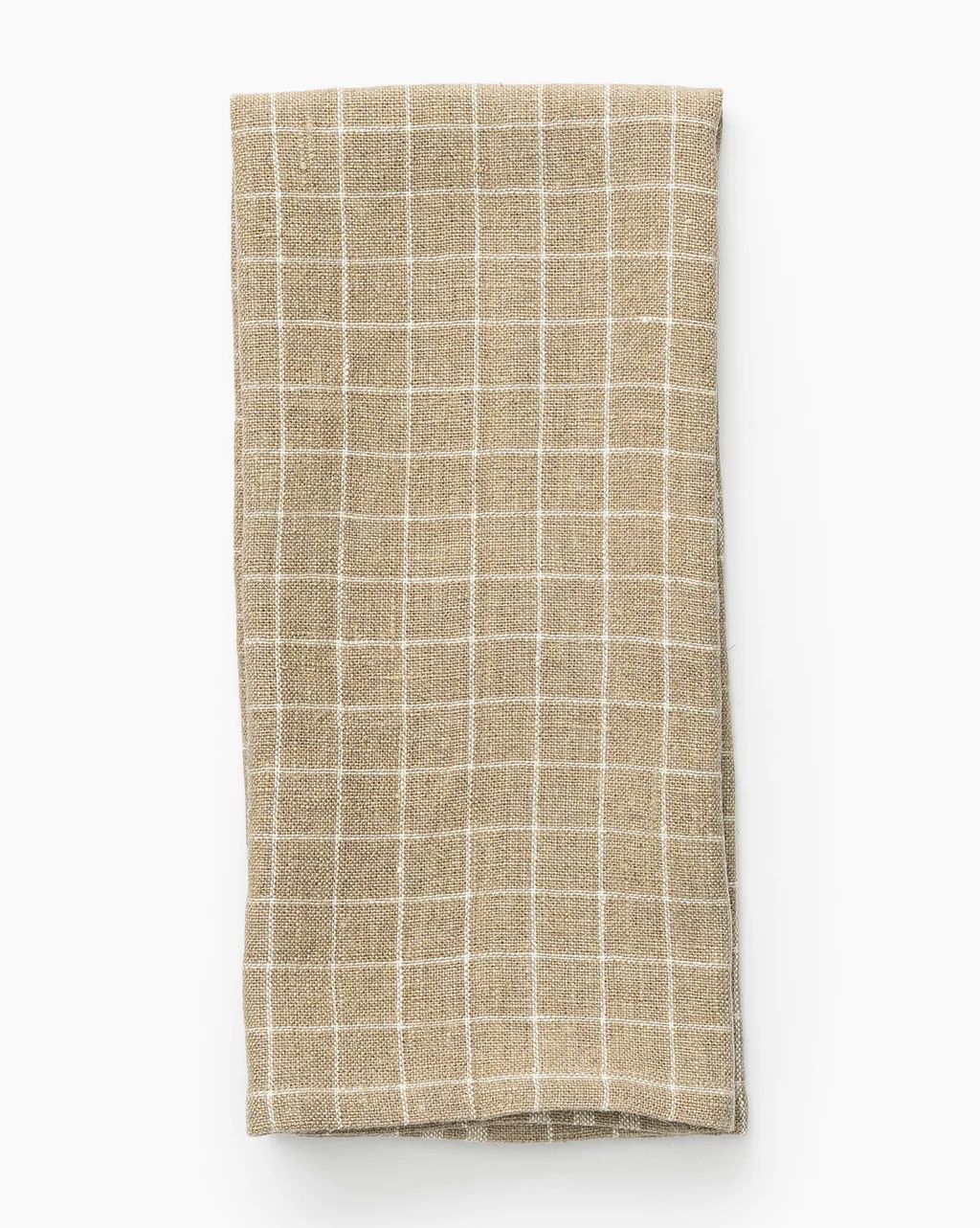 Windowpane Linen Tea Towel | McGee & Co.