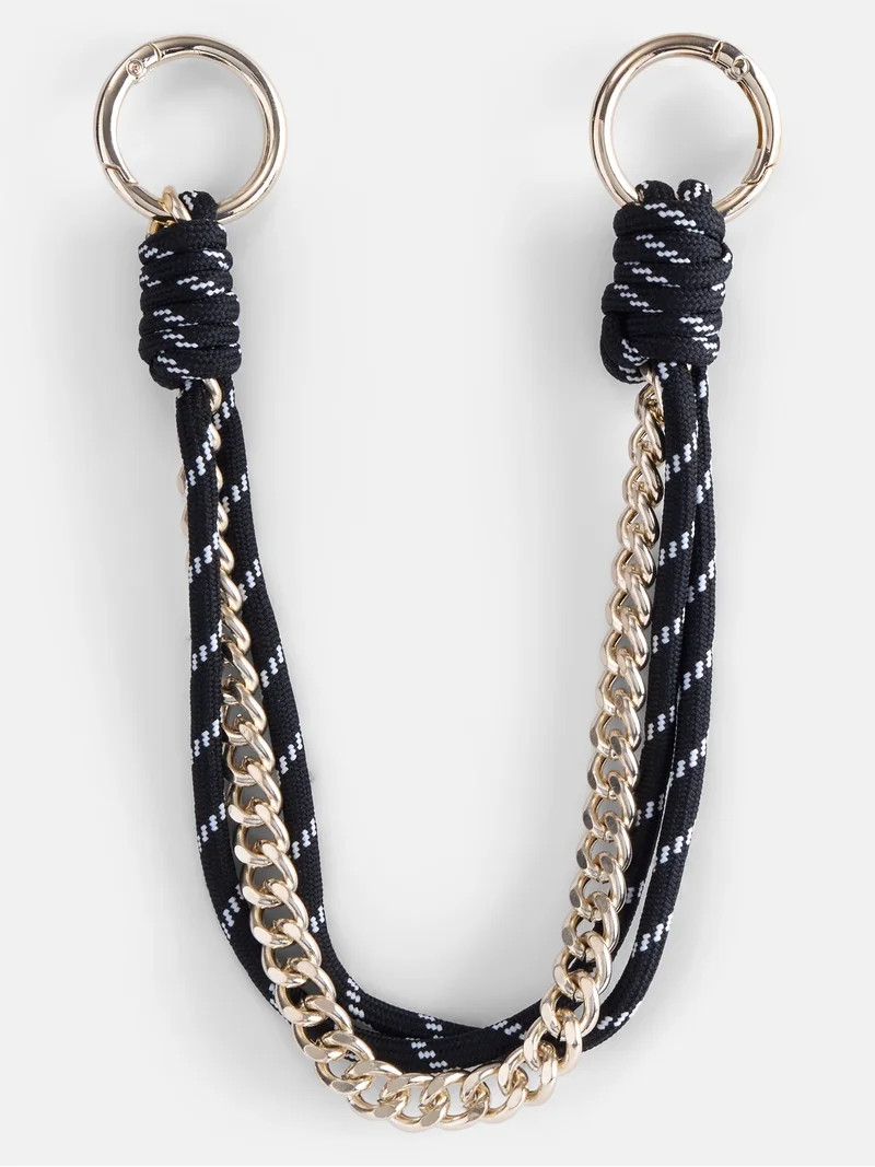 No Boundaries Game Day Swag Chain Charm for Bags, Black | Walmart (US)