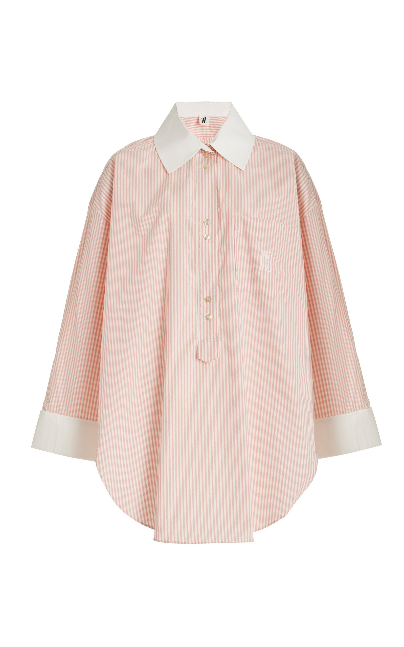 Maye Striped Cotton Tunic Top | Moda Operandi (Global)