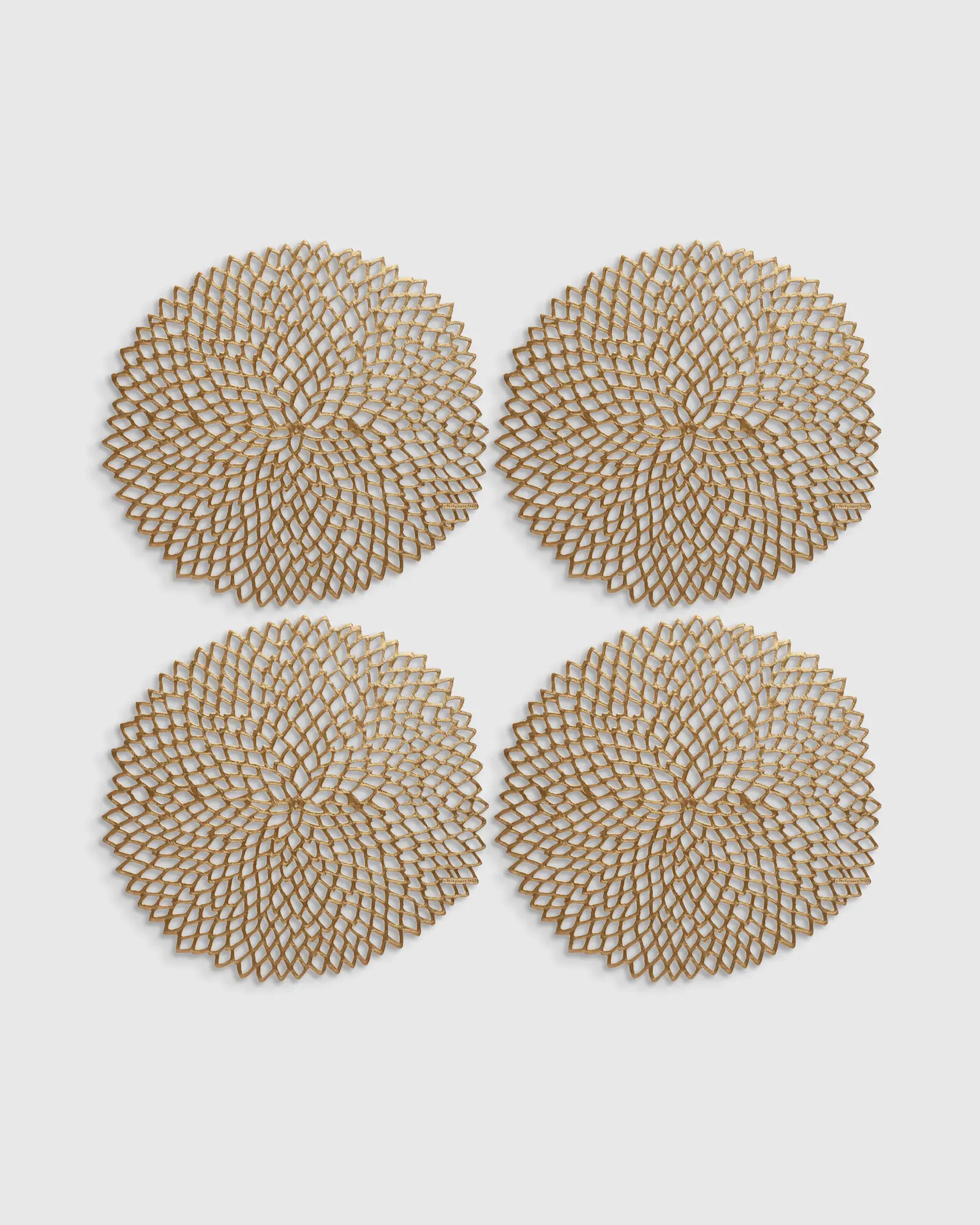 Pressed Dahlia Placemats, Set of 4 by Chilewich | Quince