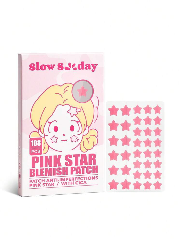 SlowSunday Pink Star Blemish Patch | SHEIN