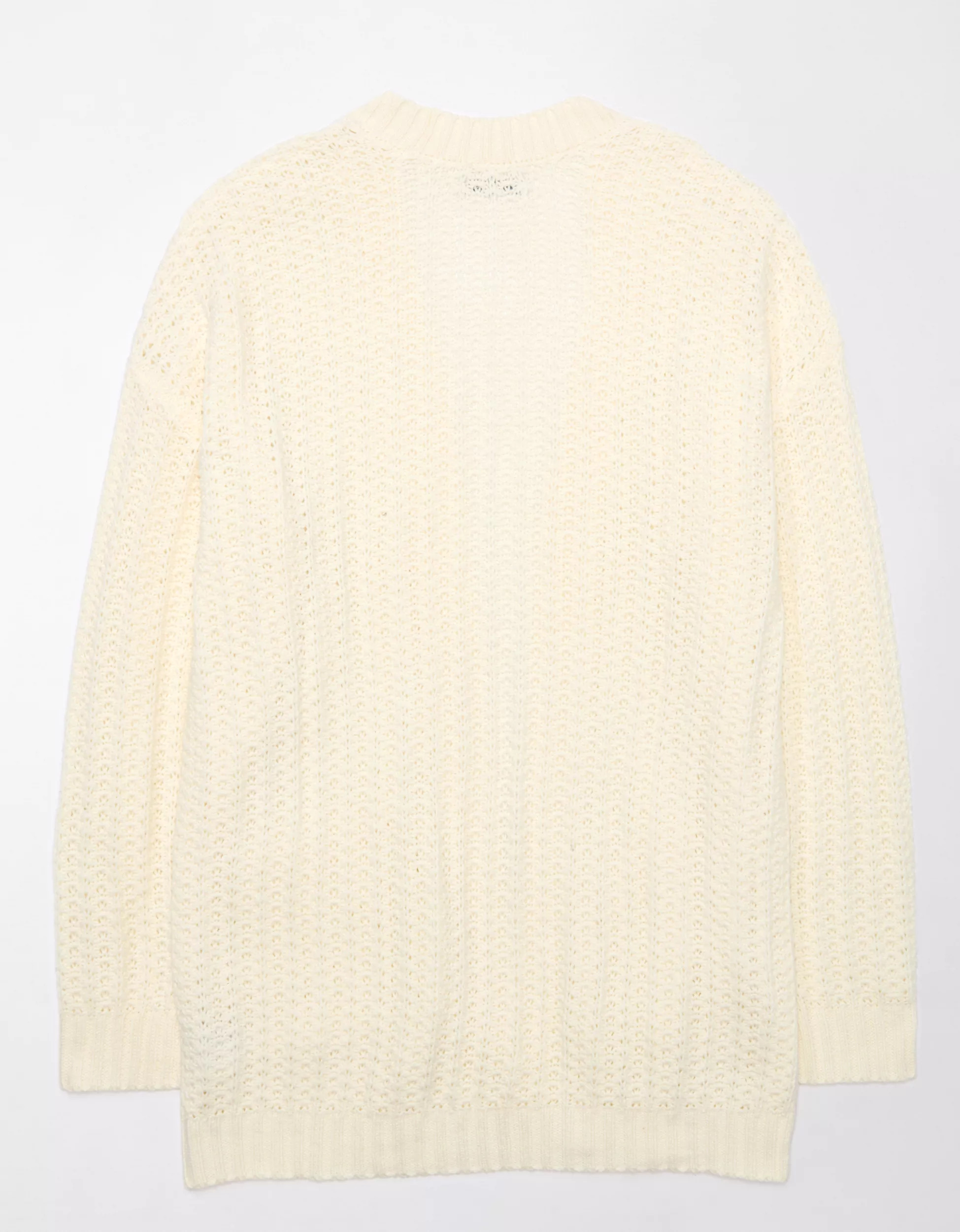 AE Oversized Open-Front Knit Cardigan | American Eagle Outfitters (US & CA)