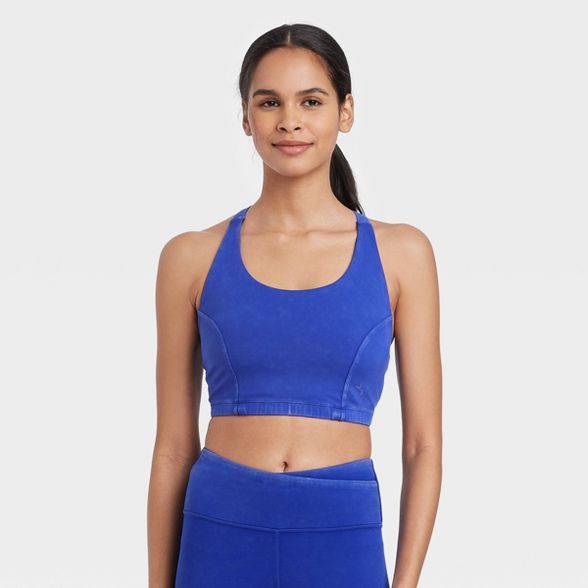 Women's Longline Bra with Twisted Strappy Back - JoyLab™ | Target