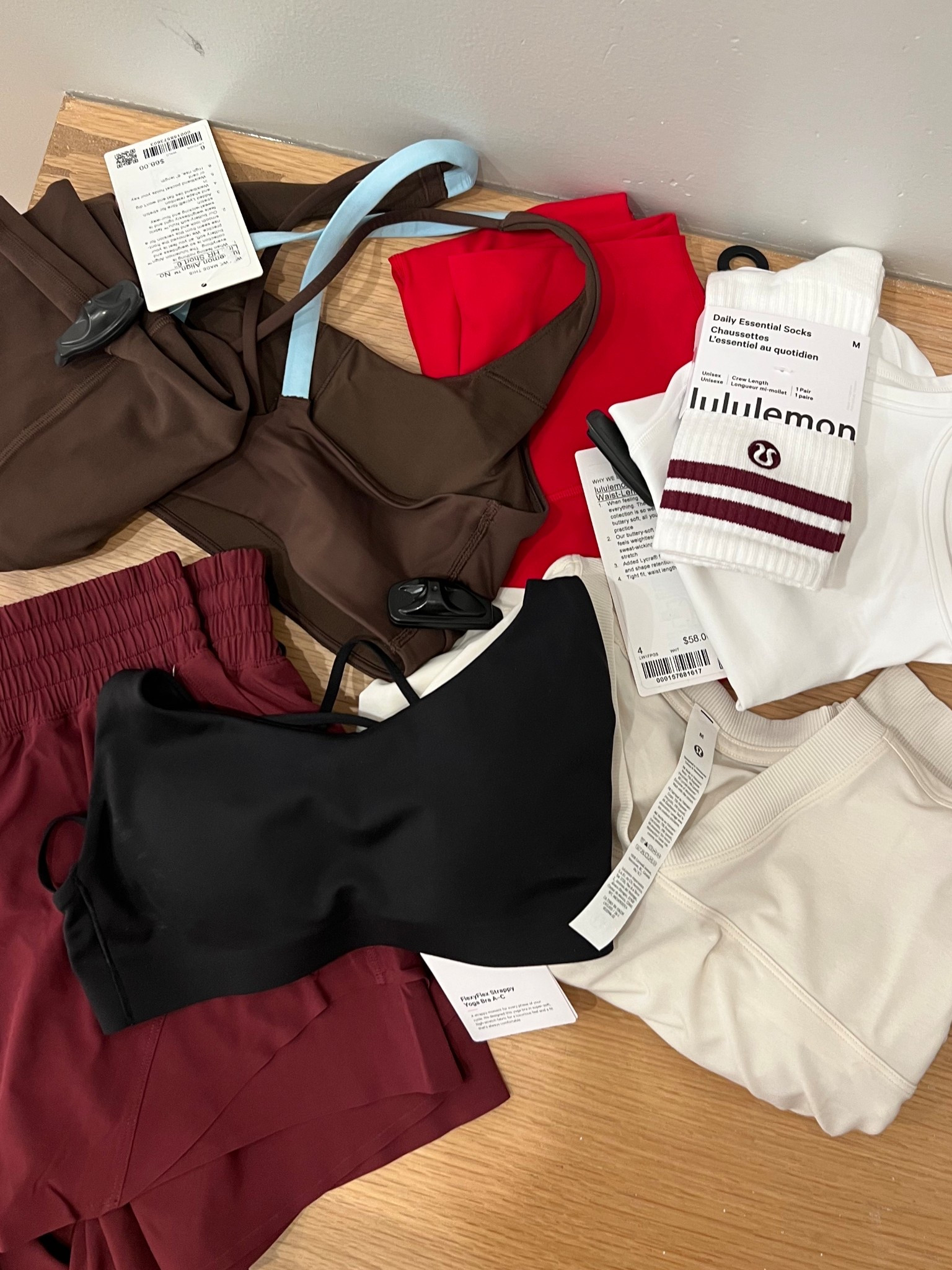 Lululemon March haul