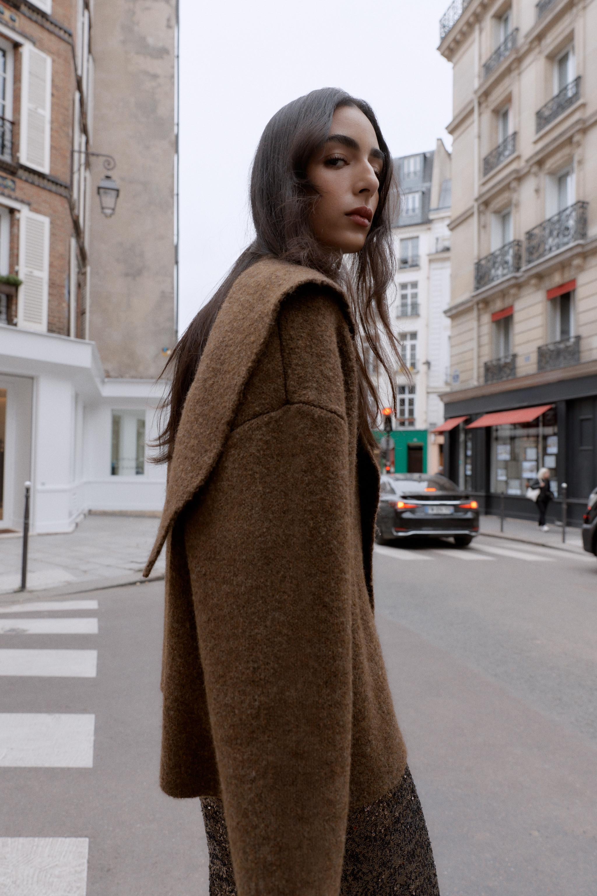 CARDIGAN WITH SCARF DETAIL | Zara UK