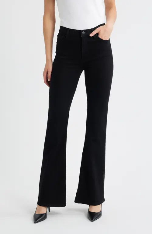 FRAME The Icon Flare Leg Jeans in Black at Nordstrom, Size 29 | Nordstrom