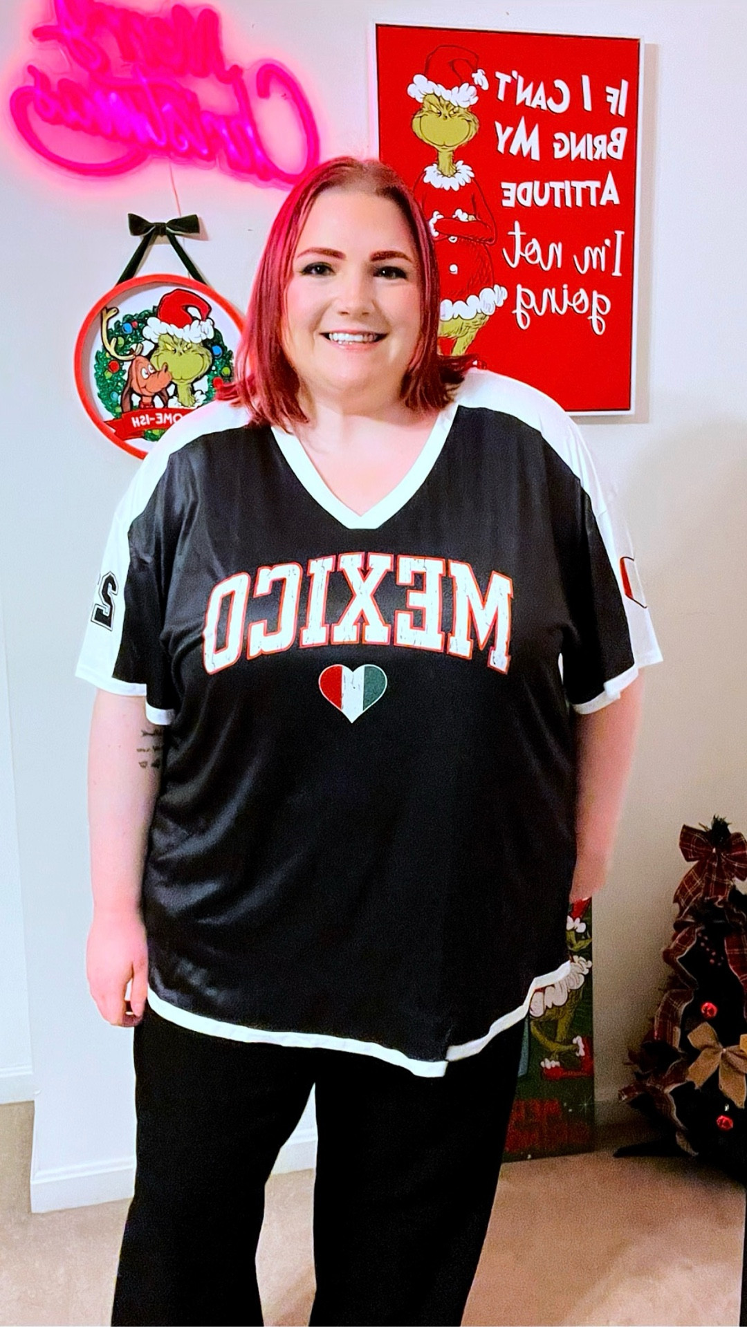 Wdirara Plus Size Mexico Jersey Try On;
I sized up but definitely didn’t need to

#LTKU #LTKFindsUnder50 #LTKPlusSize