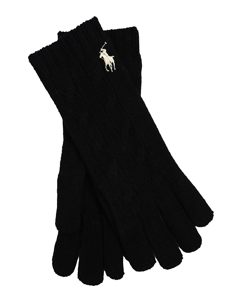 Polo Ralph Lauren Wool & Cashmere Classic Cable Gloves | Bloomingdale's (US)