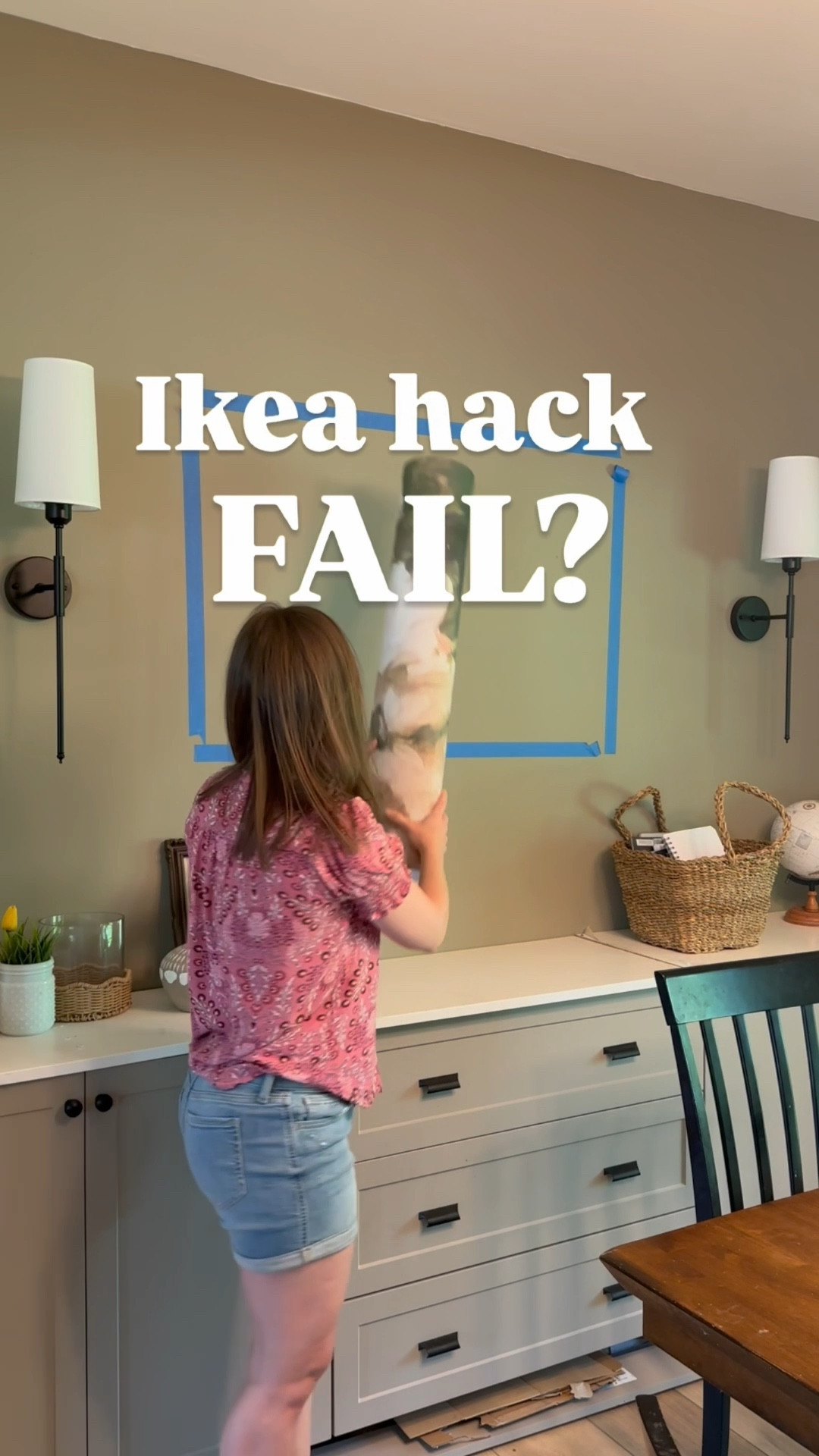 Ikea frame hack supplies found here!

#LTKHome