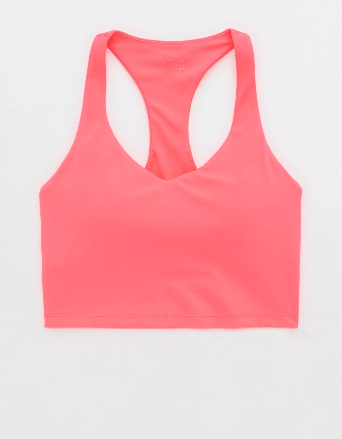 OFFLINE By Aerie Real Me Low Key Racerback Sports Bra | Aerie