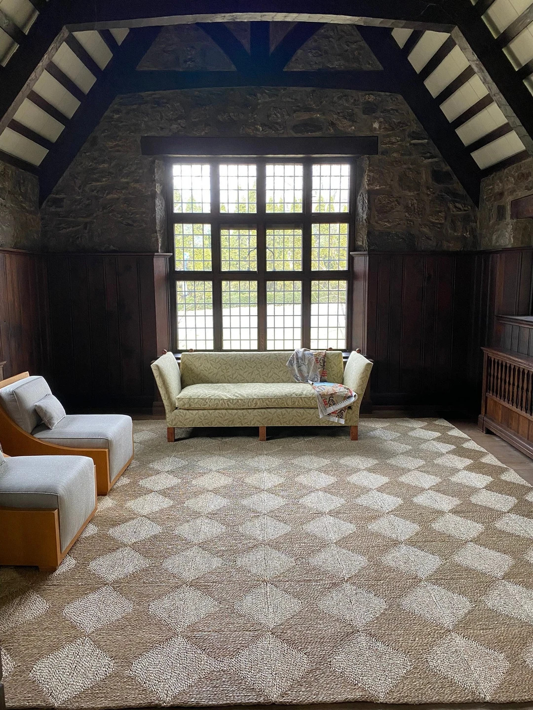 Hand Woven Seagrass Area Rug, Mid-Century Modern Handmade Natural Straw Rug, Jute Carpet Hall Run... | Etsy (US)