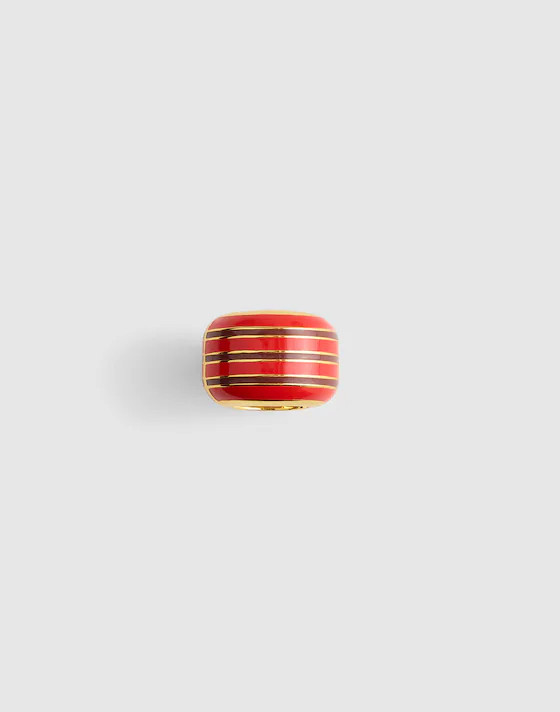 Striped Enamel Bead Clip | Madewell