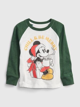 babyGap | Disney Mickey Mouse Raglan Graphic T-Shirt | Gap (US)