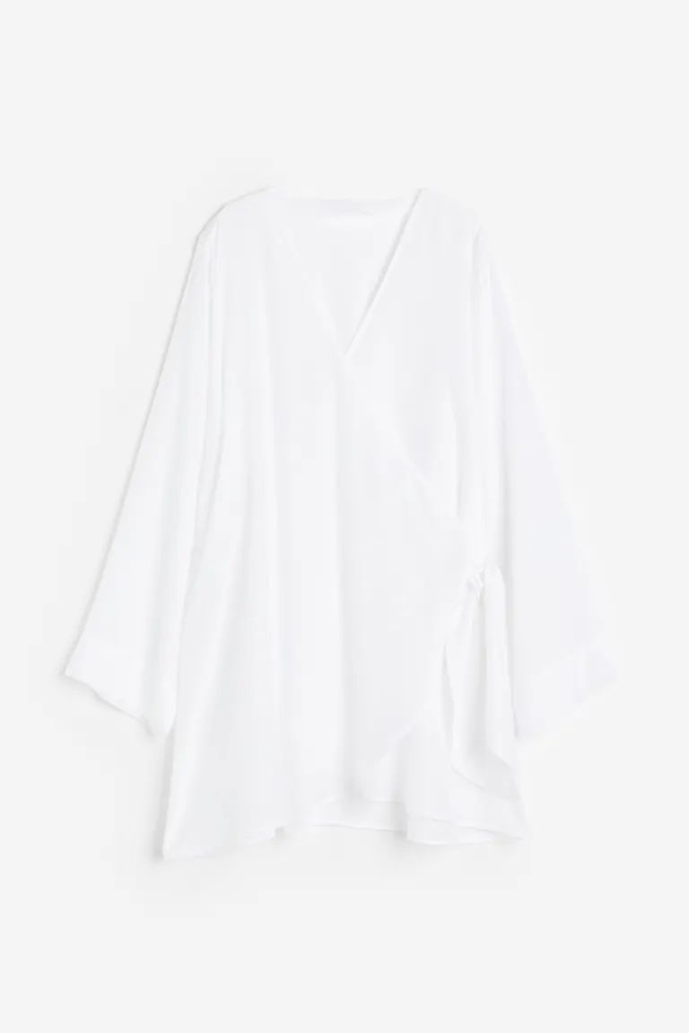 Poplin beach wrap dress | H&M (US + CA)