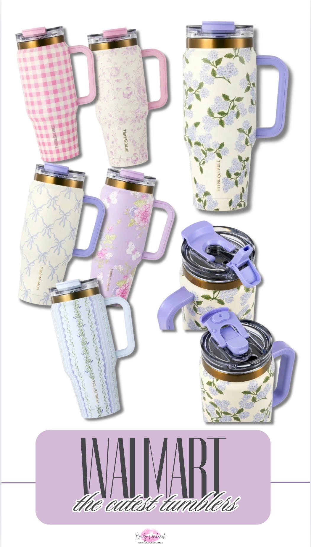 The cutest $17 tumblers!!