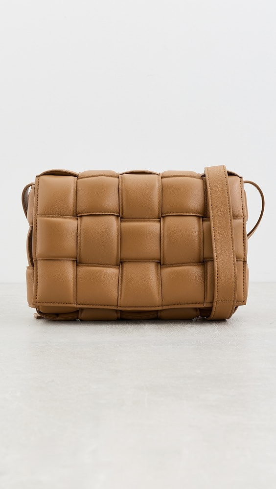 Bottega Brown Maxi Intrecciato Padded Cassette Shoulder Bag | Shopbop