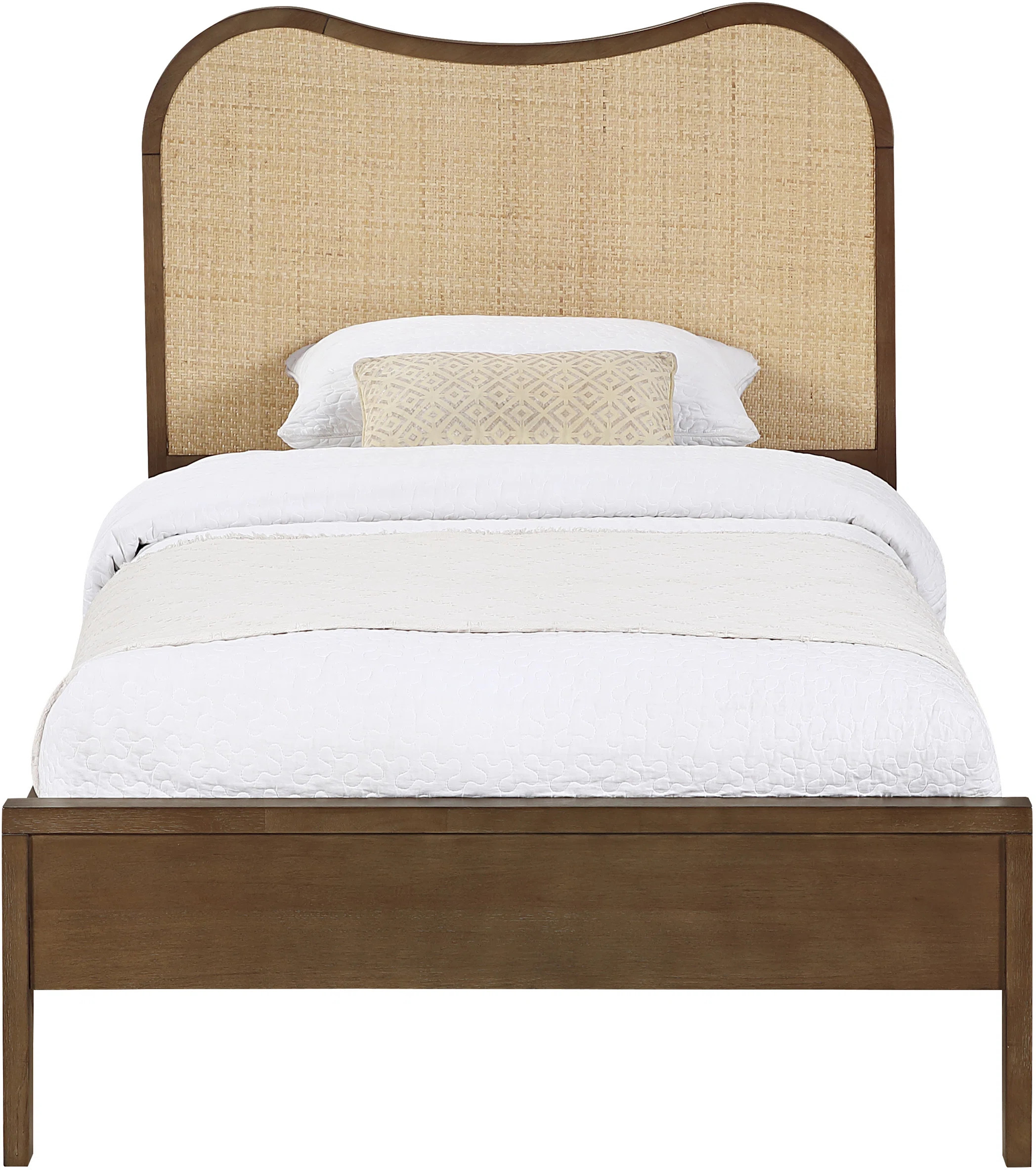 Windsor Solid Wood And Natural Cane Bed | Wayfair North America