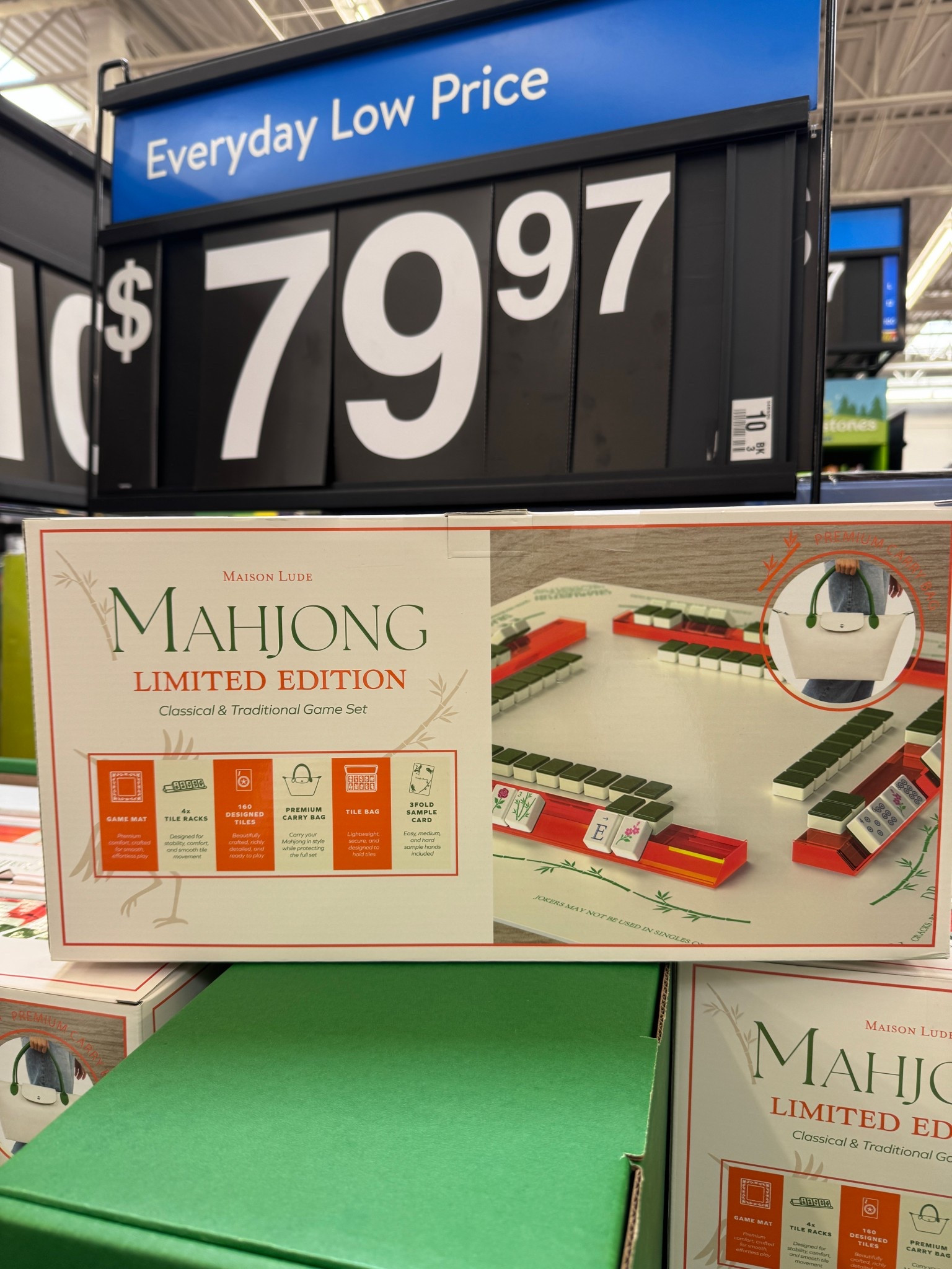 Mahjong Game Set for $79.97. Comes with a carry bag. 



#LTKdayinmylife #LTKselfcare #LTKMothersDay