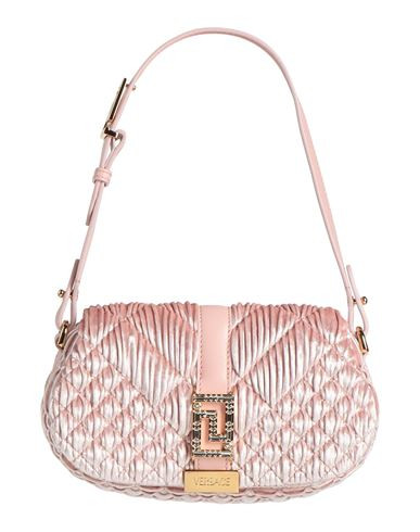 Versace Woman Handbag Pink Size - Polyester, Elastane, Lambskin | YOOX (US)