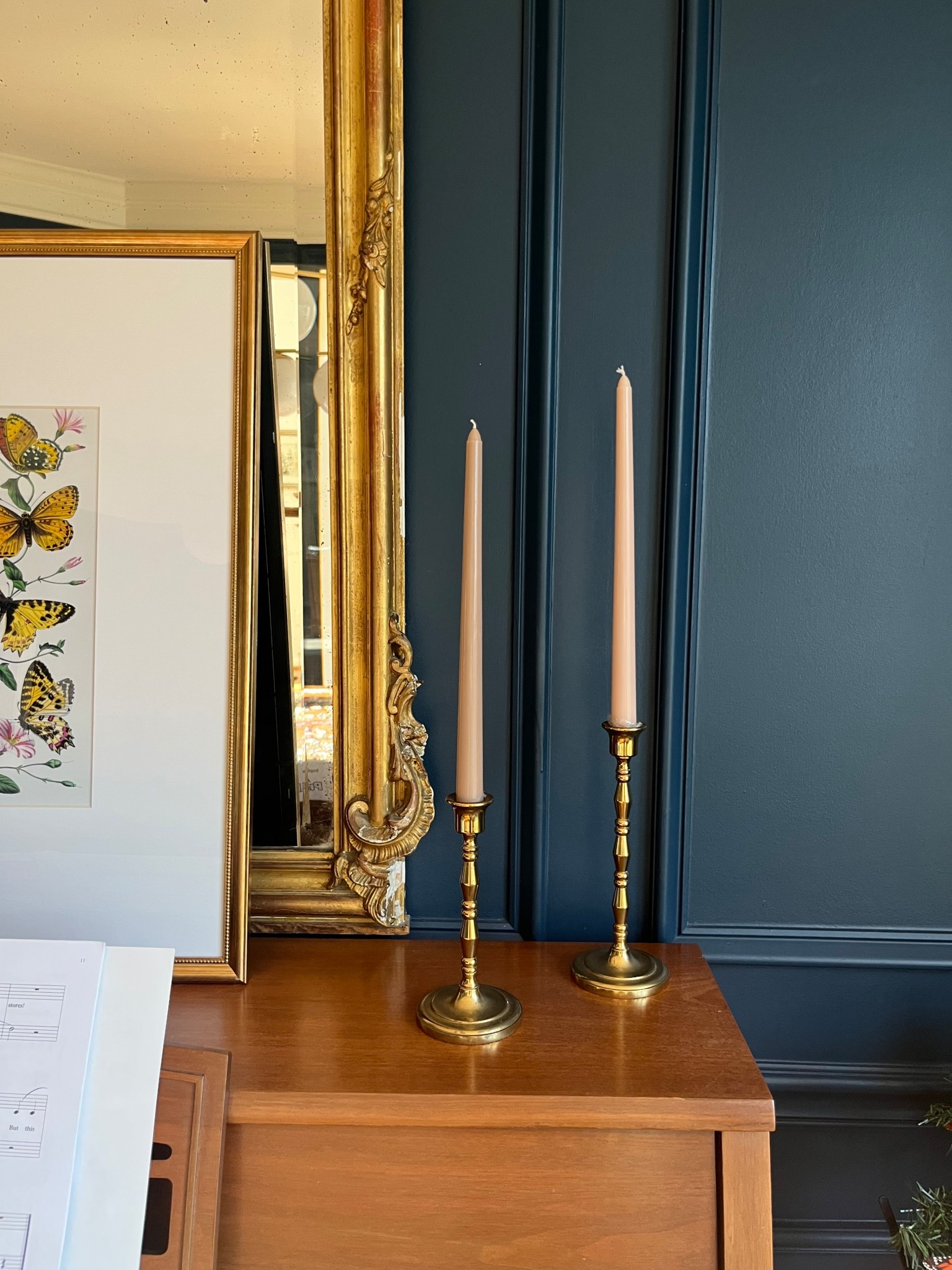 A different take on white tapered candles, a warmer tone with just a touch of color. An easy swap during the Fall season. 

#LTKSeasonal #LTKHome #LTKHoliday