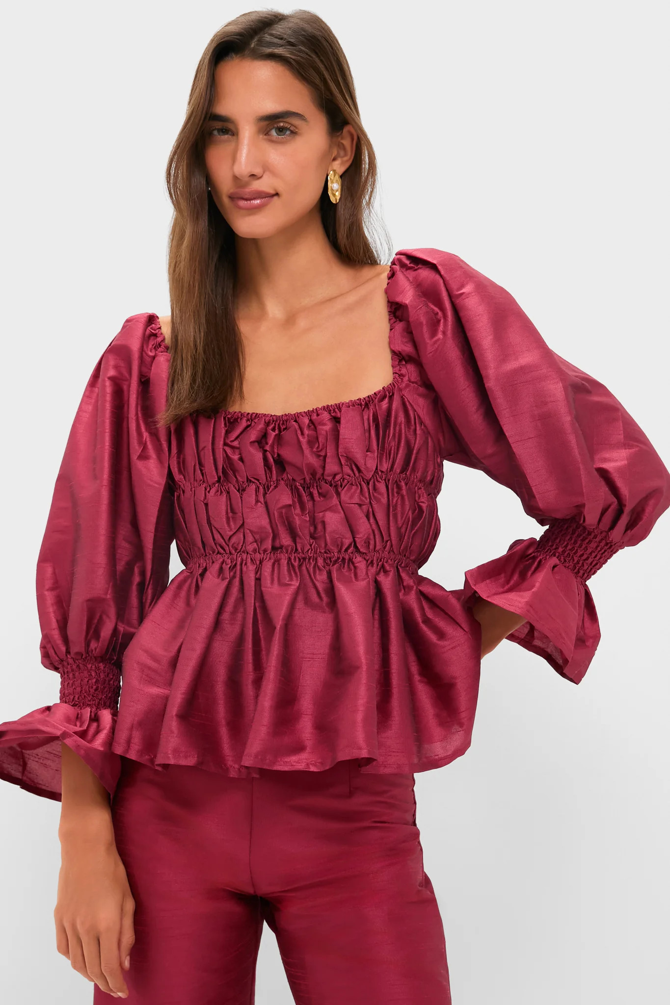 Pink Mauve Elisabeth Top | Tuckernuck (US)