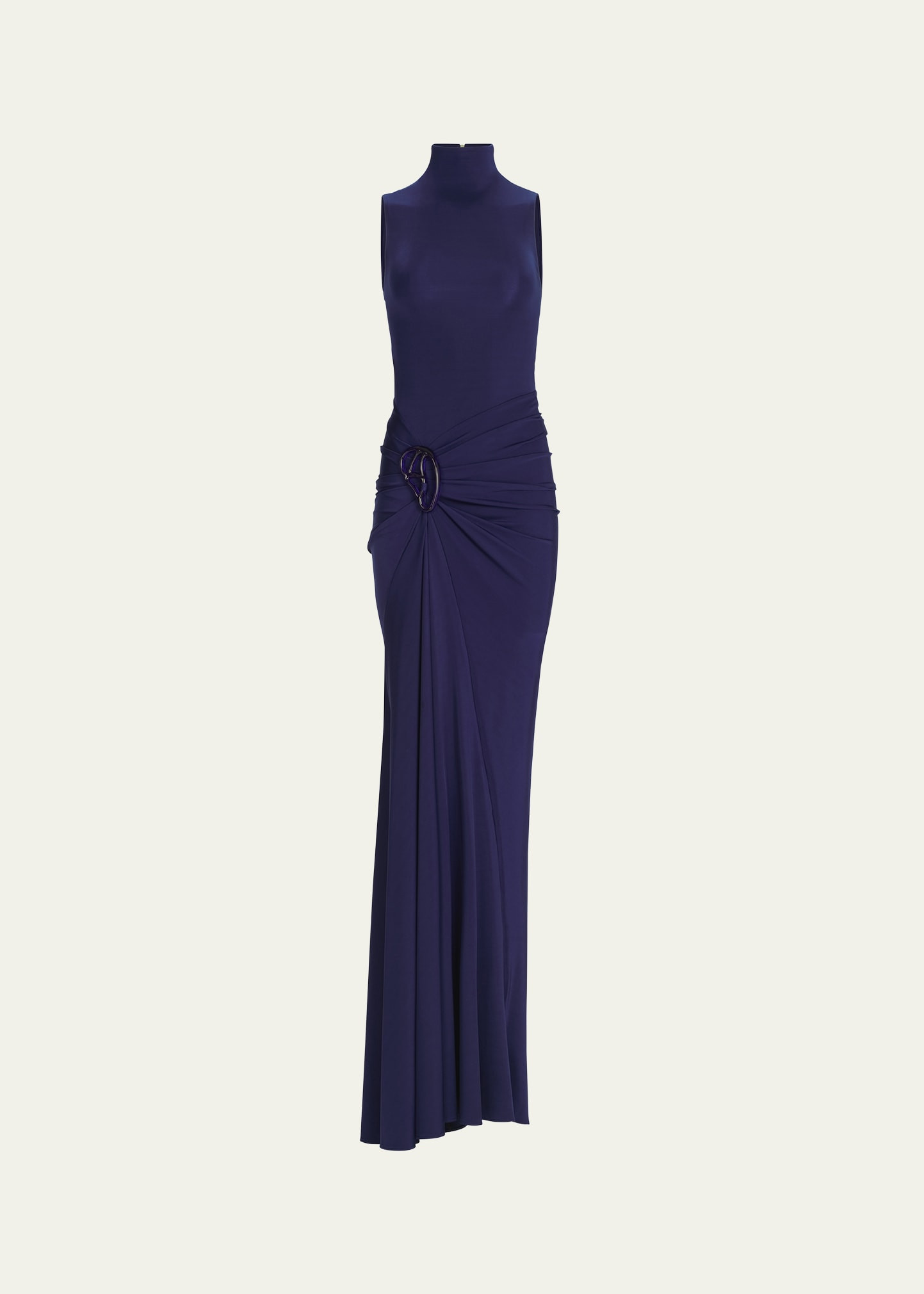 Silvia Tcherassi Bogna Gathered Jersey Maxi Dress | Bergdorf Goodman